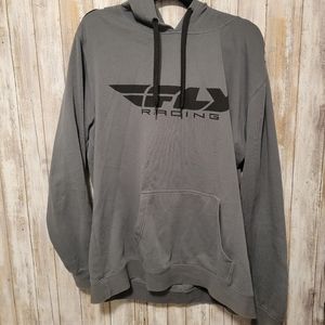 Mens Fly Racing Hoodie